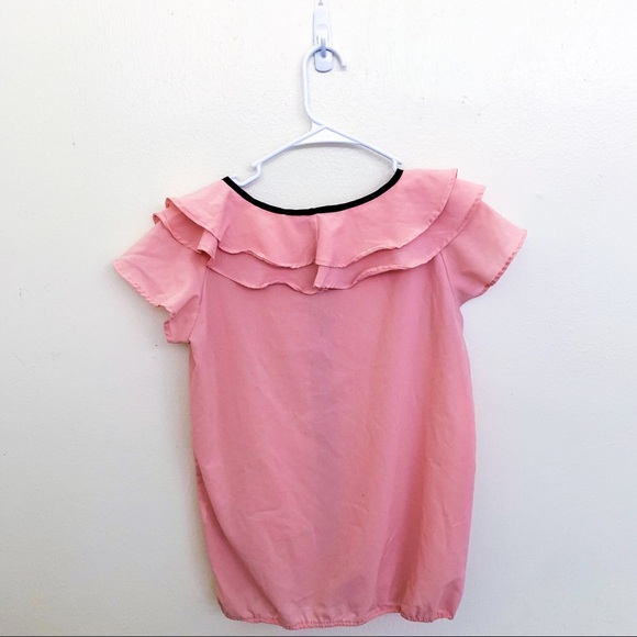 Pink blouse with ruffles - Picture 4 of 4
